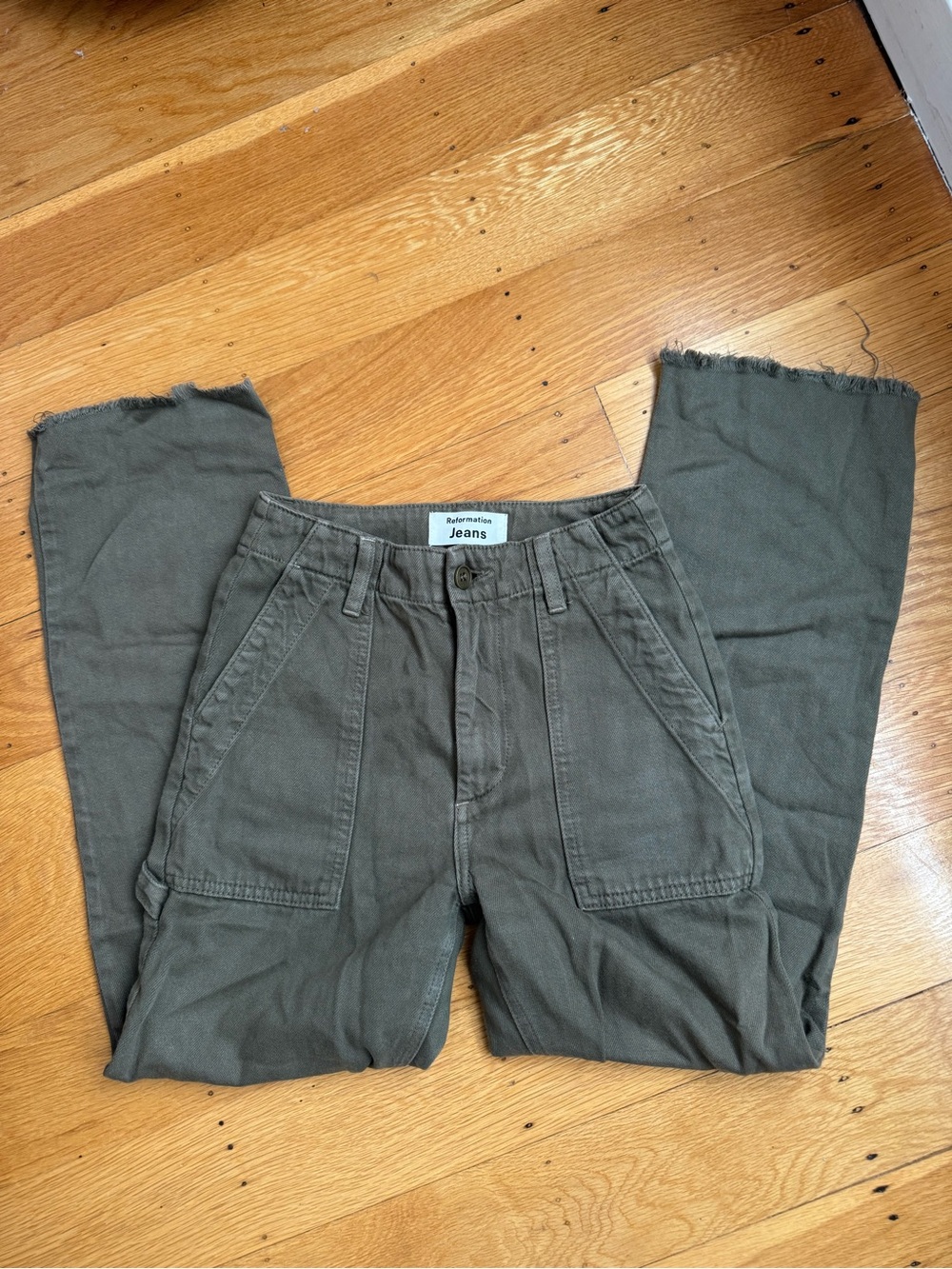 Reformation Utility Pants
